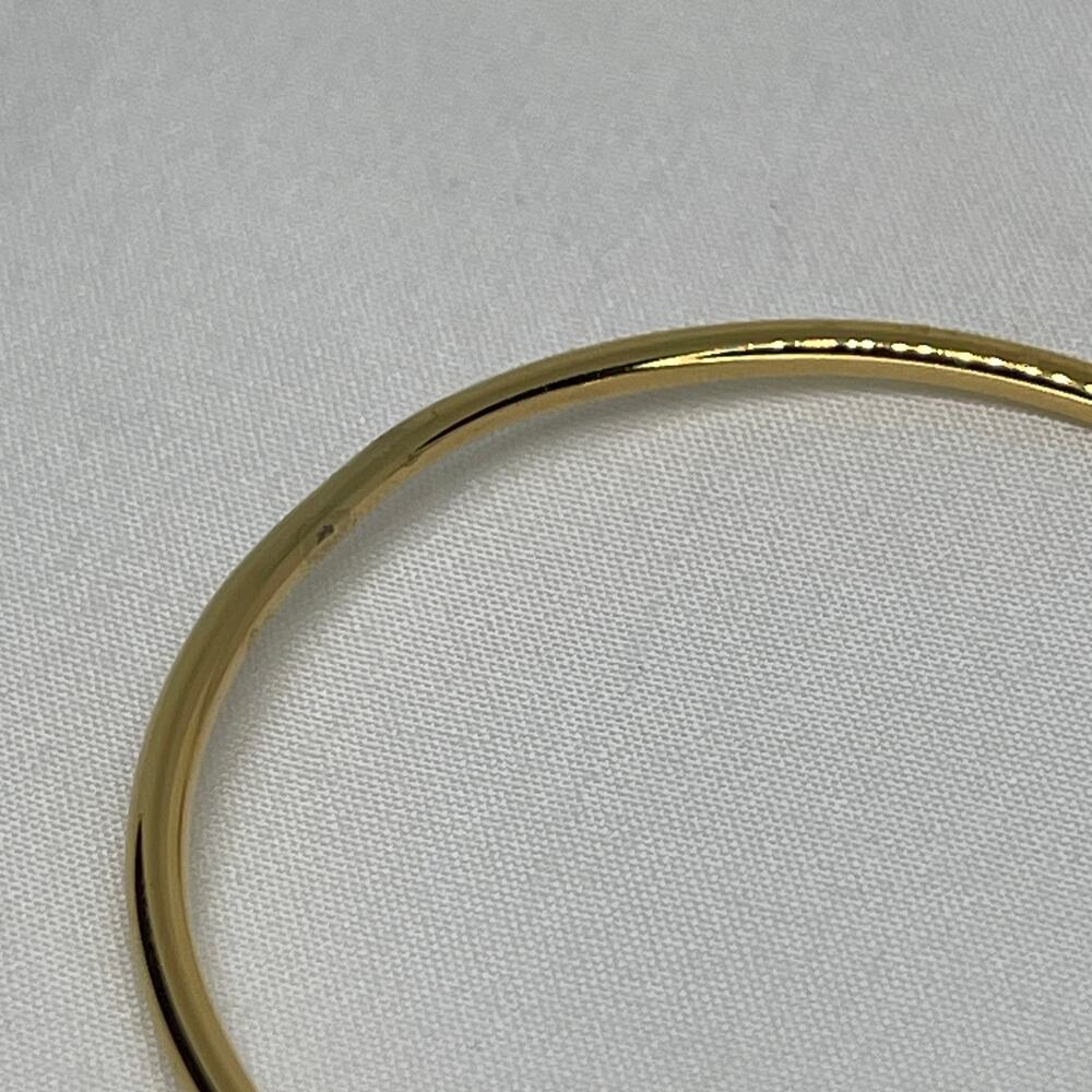 Michael Kors 14K Gold Vermeil Hoop Earrings CZ Statement Chic Women's Fashion - Picture 13 of 16